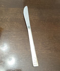 Northwest Airlines Nwa Logo Marked Stainless Steel Butter Knife Flatware