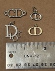 Dior Zipper Pull Pendant Lot Of 4 Christian Designer