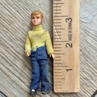 Vintage Lundby Dollhouse Miniature Family Son Boy Only Flexible As Is 