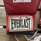 Vintage Everlast 2110 10oz Pro Fight Boxing Gloves Red  rare 