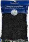 Supermoss Preserved Spanish Moss 2oz   Hunter Green  Dusty Rose  Black