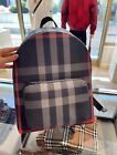 Nwt Burberry Jeff Check Backpack  1350 