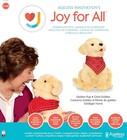 Joy For All Ageless Innovations Companion Golden Pup Lifelike Animatronic Dog
