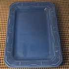 Longaberger Woven Traditions Cornflower Blue Platter