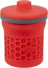 2 Cup Silicone Grease Strainer Keeper  Heat Resistant  Red