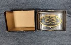 Vintage The Detroit Savings Bank Michigan Advertising Metal Coin Bank W  Box