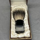 Stanley Pure Badger Shaving Brush Clear Handle    stanhome   