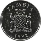 Zambia - 50 Ngwee - 1992 - Aunc