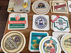 Vintage German Beer Coasters Lot Of 125  Paper Coasters Square Round