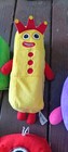 Lot Of 7 Number Blocks Hand 2 Mind Plush Counting Learning Toys