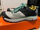 Danner Women s Trail 2650 Hiking Shoes Gray Blue Yellow Size 10 Worn No Box