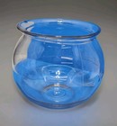 Antique Rexall Store Embossed Glass Leech Bowl Pharmacy Drug Store Display Jar