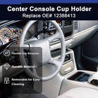 12388413 Center Console Cup Holder Compatible With Chevy Blazer Suburban Taho   