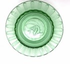 Vintage Mgm Grand Hotel Casino Green Glass Ashtray Las Vegas Lion Head Logo 4 5   