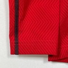 Nike Pro Combat Fitted Dri-fit Red Black Quarter Zip Pullover Top Youth Medium