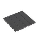 Plastic Interlocking Deck Tiles 44 Pack Patio Deck Tiles 12 x12  Square Waterpro