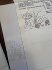 Puppy Perle Edge Pillowcases To Embroider  stamped 