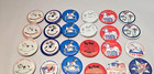 Vtg 1982-1994 Winchendon  Mass Toy Town July 4th 2  Pinback Button 24 Piece Lot