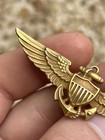 Wwll Us Navy Marine Corps Usmc Pilot Wings  Naval Aviator Ww2 Bar Pin  4