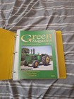 Green Tractor Magazines In Binder Year 2011 John Deere A b g h 50 60 70 720 730