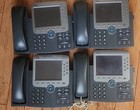     lot 4 Cisco Unified Ip Phone Cp-7975g Voip Office Phone W 30 Day Warranty Nice