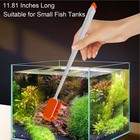 Small Fish Tank Cleaner - Algae Scraper For Glass Aquariums - 11 8 Inch 