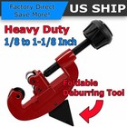 Pipe Tube Cutter 1 8  To 1-1 8  Od Copper Brass Aluminum Pvc Plumbing Hvac Mini