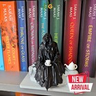 Suriel And Acotar Inspired 3d - Seated Hooded Ghost Book Decor
