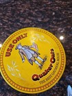 Vintage 1984 Quaker Oats Round Tin Canister W lid Limited Edition