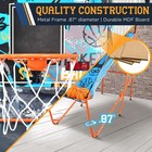 Serenelife Single Hoop Basketball Shootout Indoor Home Arcade Room Game