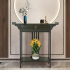 Xl Vintage Console Table Entry Hallway Drawer Side Table Display Shelf Furniture
