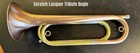 New  Scratch Lacquered   the Tribute  G Bugle By Scoutbugle   Rose Brass Bell