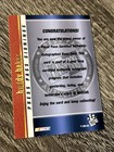 Buddy Baker 2000 Press Pass Signings Autograph Racing Card Nascar