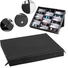 18 Slot Sunglasses Display Case Eyewear Storage Organizer Tray Foldable Stand