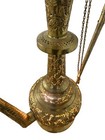 Tall Moorish Brass Middle Eastern Ewer Lamp Brand New