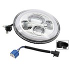 7  Inch Led Headlight Projector Halo Drl For Harley Davidson Street Glide Flhx