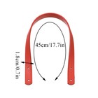 2pcs Bag Strap Pu Leather Detachable Handbag Handle Shoulder Belt Replacement  