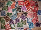 Large Vintage Lot Of German Postage And Collectable Stamps Germany 