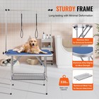 Uimoso 36   Pet Dog Grooming Table 2 Arms  With Clamp Foldable Adjustable Height