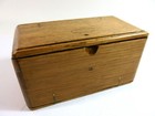 Refinished Antique Solid Oak 1889 Accessory Puzzle Box   singer Sewing Machine