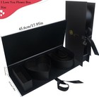 Valentines Day Flower Gift Box   i Heart U  Letter Large Flower Boxes With Ribbo