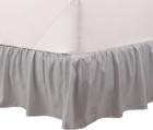 Queen Ruffle Bed Skirt   Easy Fit Bed Skirts   Microfiber Bed Skirt   15 Inch   