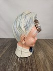 Cast Iron Sprite Boy Head Coca Cola Coin piggy Bank  Coke Collectible 8 