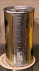 1968 Mexico Gold Single Sided Xxx  Beer Can Cerveza Straight Steel Open Empty