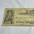 1913 The First National Bank Of Cooperstown Ny Check  2612 Kg Jd