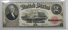 1917  2 Legal Tender Pmg Vf35 Fr  60 Circulated Red Seal Scarce Type  k240