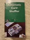 Vintage Automatic Electric Card Shuffler For 2 Decks Battery Operated Nob