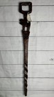 African Hand Carved Exotic Wood Walking Cane 38    With Carved In Ghana Label