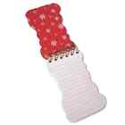 Punch Studio Notepad   Holiday Jack Russell Puppy Wearing A Scarf