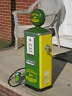 2005 John Deere Gearbox Pedal Car Gas Pump Tractor Toy Advertising Sign     33 